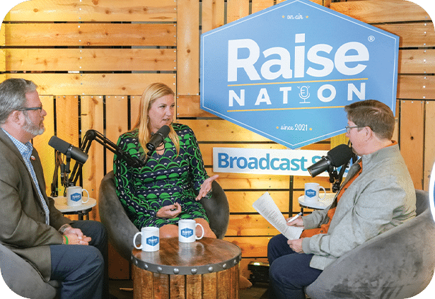 Guests on Raise Nation Podcast