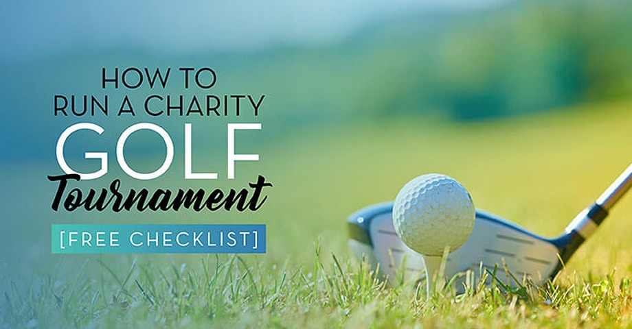 Running A Charity Golf Tournament Free Checklist