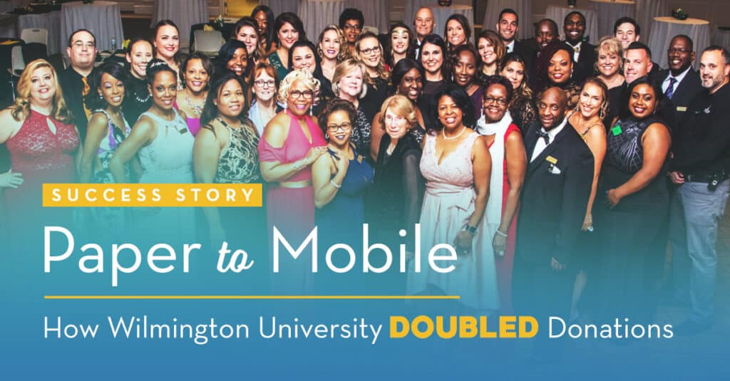 Paper to Mobile: How Wilmington University Doubled Donations