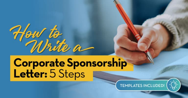 How to Write A Corporate Sponsorship Letter: 5 Steps