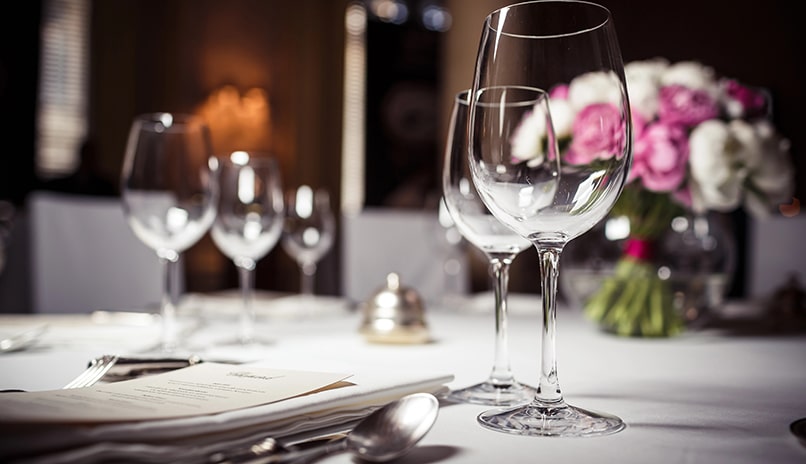 Fine dining is a great silent auction item idea that will appeal to any food lover. 