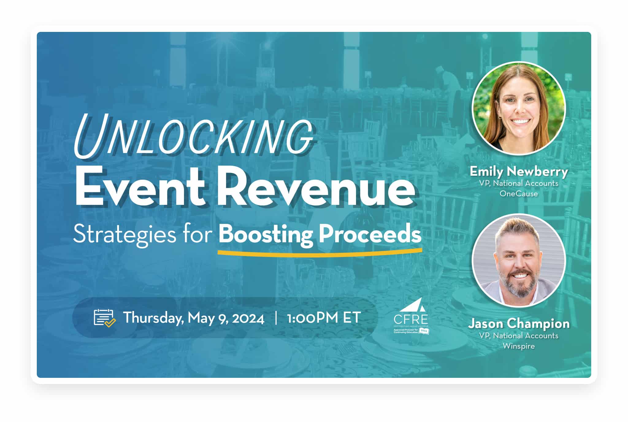 Webinar Unlocking Event Revenue