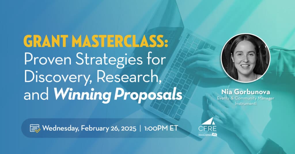 WEBINAR Grant Masterclass