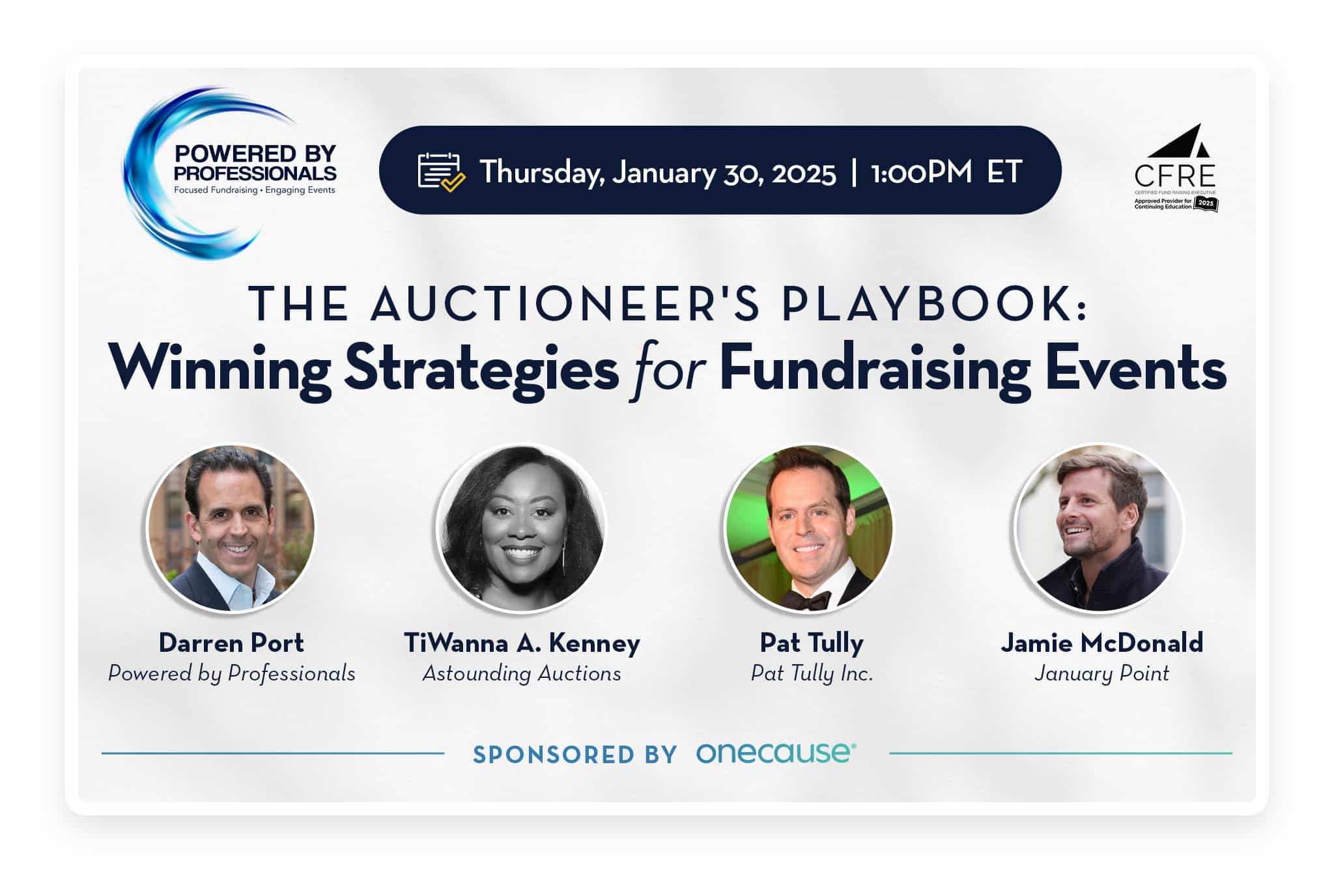 WEBINAR Auctioneer's Playbook